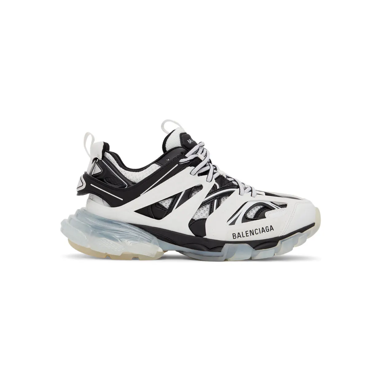 Balenciaga Black & White Track Sneakers (647742-W3BZ2-9010)