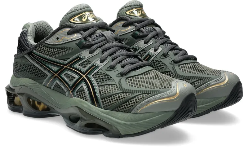 ASICS GEL-KINETIC 2.0 “Obsidian Grey / Olive Canvas” (1203A678-025)