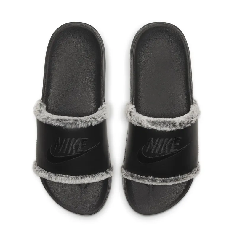 Nike OffCourt Leather Slide Black (CV7964-001)