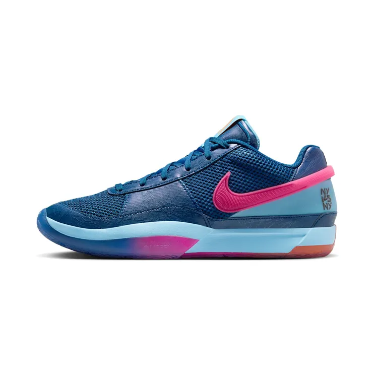 Nike Ja 1 NY vs NY “Court Blue / Aquarius Blue / Black / Hyper Pink” (FV1286-400)