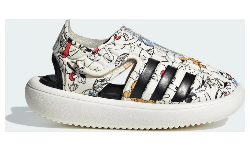 adidas Water Sandals Disney Off White Core Black Cloud White (IF0929)