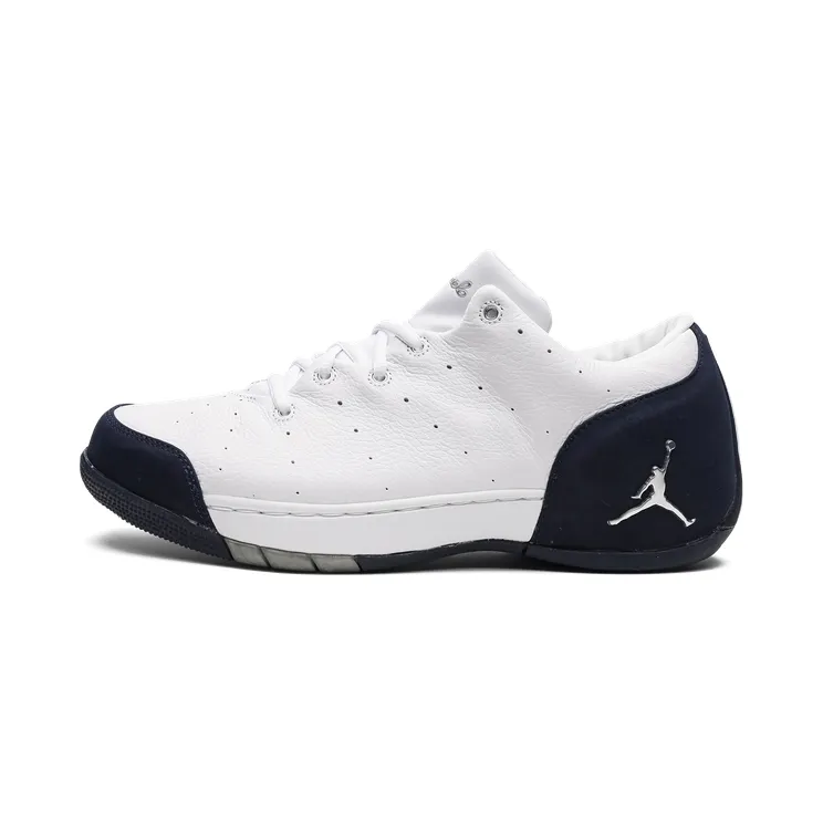 Jordan Carmelo 1.5 Low “White/Metallic Silver-Obsidian” (311042-101)