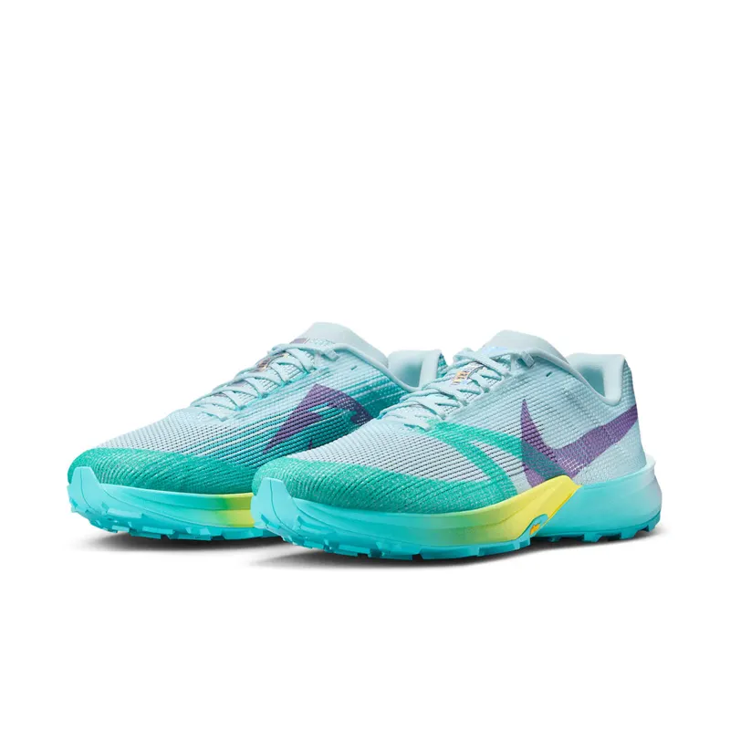Nike ReactX Terra Kiger 10 Glacier Blue Dusty Cactus Opti Yellow Field Purple (FV3929-400)