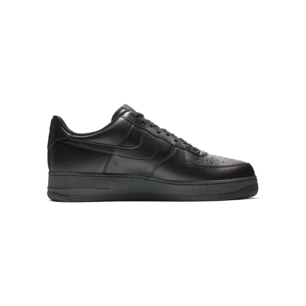 Nike Air Force 1 Flyleather Black Black/Black-Black (BV1391-001)
