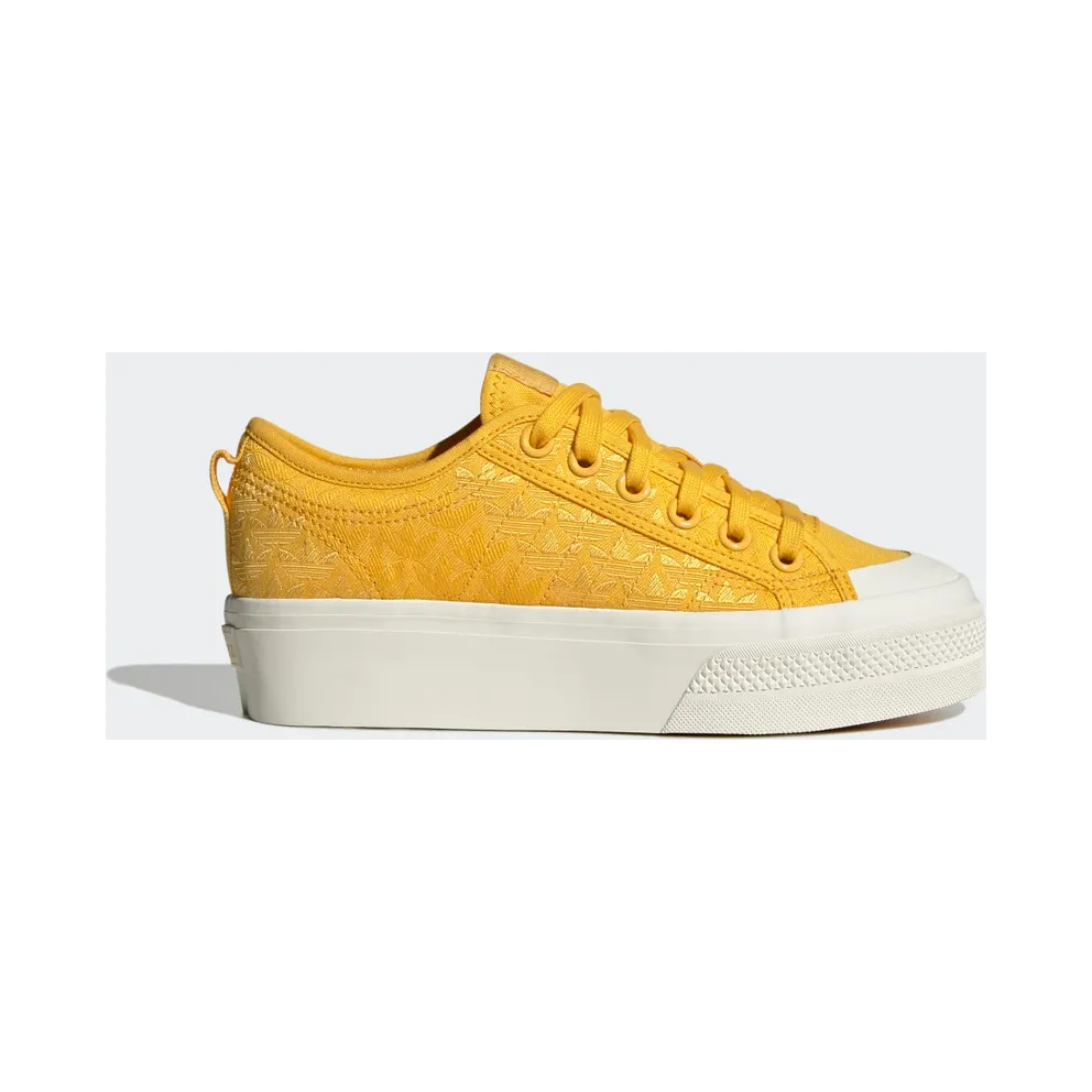 adidas Nizza Platform Shoes Bold Gold / Bold Gold / Off White (HQ1967)