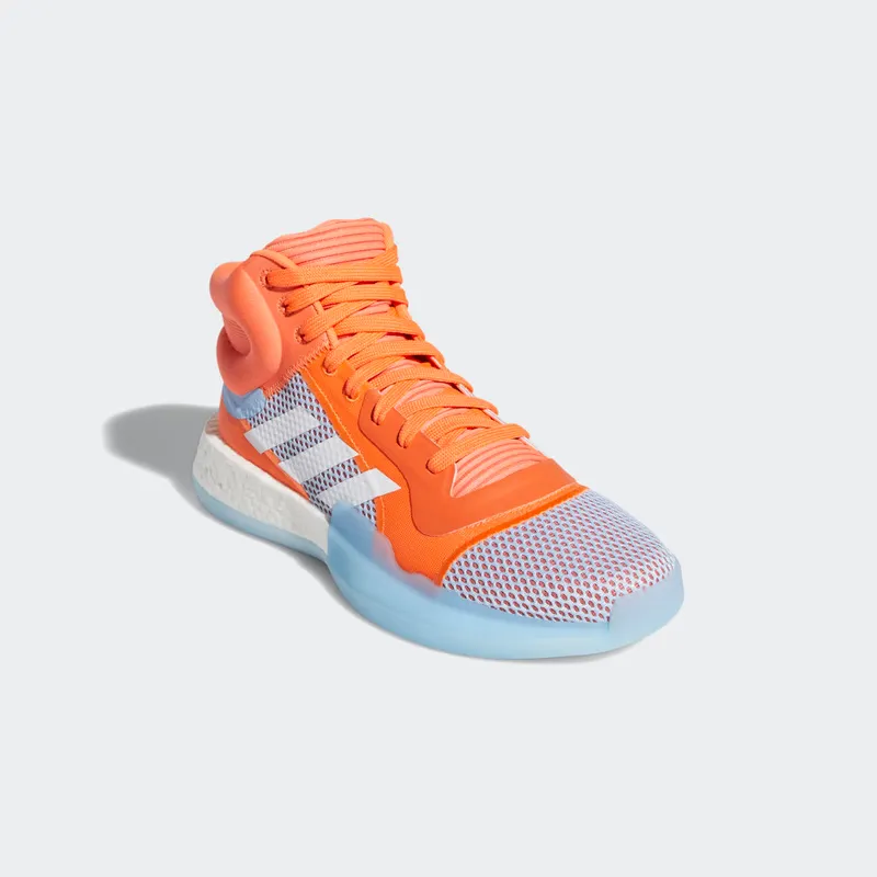 Adidas Marquee Boost ‘Hi-Res Coral Blue’ Hi-Res Coral/Cloud White/Glow Blue (F97276)
