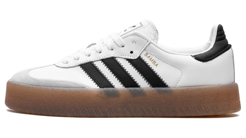 Adidas Sambae Cloud White / Core Black / Gold Metallic (JI1349)