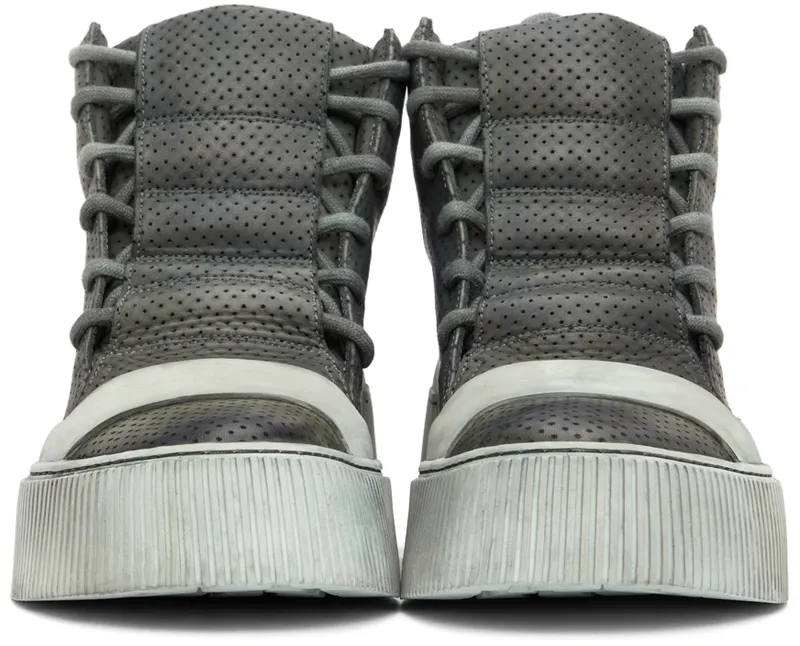 Boris Bidjan Saberi Grey Bamba 1.1 High Top (291-SS2200B1000000SM-0025)