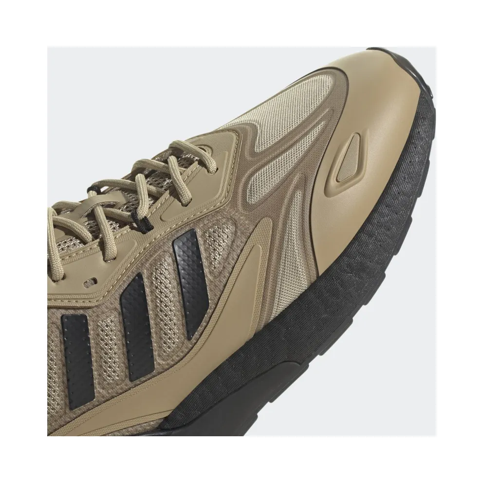 Adidas ZX 2K BOOST 2.0 Beige Tone / Core Black / Orange Rush (GY8516)