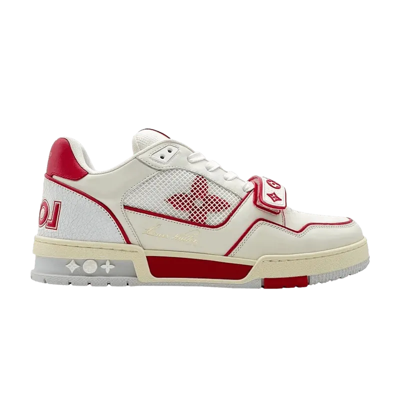 Louis Vuitton Trainer Red Mesh (1A98VL)