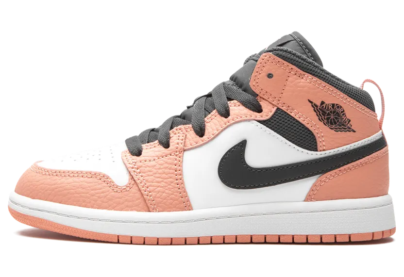Air Jordan 1 Mid PS ‘Pink Quartz’ Pink Quartz/Dark Smoke Grey/White (640737-603)