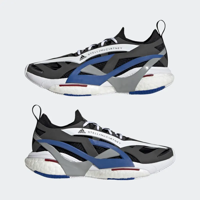 Adidas adidas by Stella McCartney Solarglide Running Core Black / Power Blue / Cloud White (GX9862)