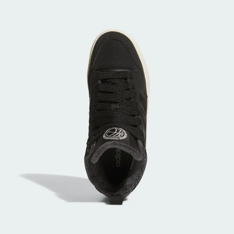 Adidas Rapid Court Mid Winterized Core Black / Carbon / Cream White (JR1027)