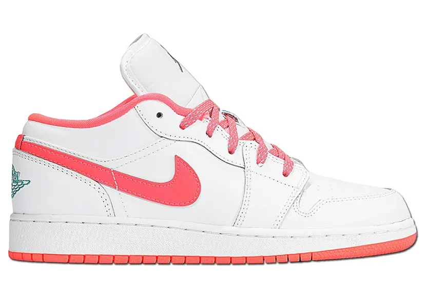 Jordan 1 Low White Hot Lava (GS) (554723-128)