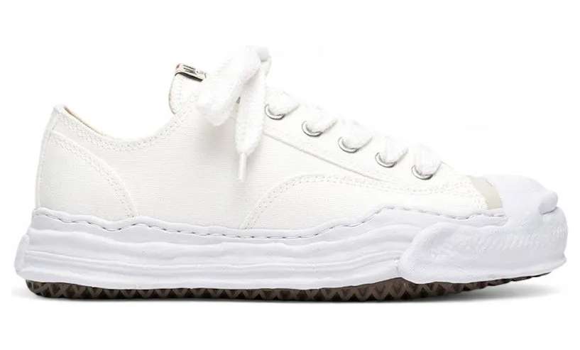 Maison Mihara Yasuhiro Hank OG Sole Canvas Low White (A05FW702-WHITE)