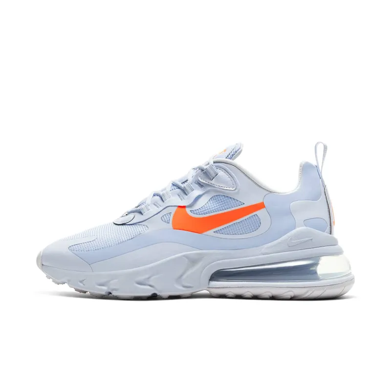 Nike Air Max 270 React “Hydrogen Blue / Football Grey / Hyper Crimson” (CV3022-400)