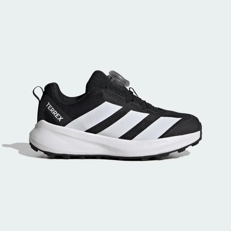 Adidas Terrex Agravic BOA Trail Running Shoes Core Black / Cloud White / Semi Impact Orange (JR6632)
