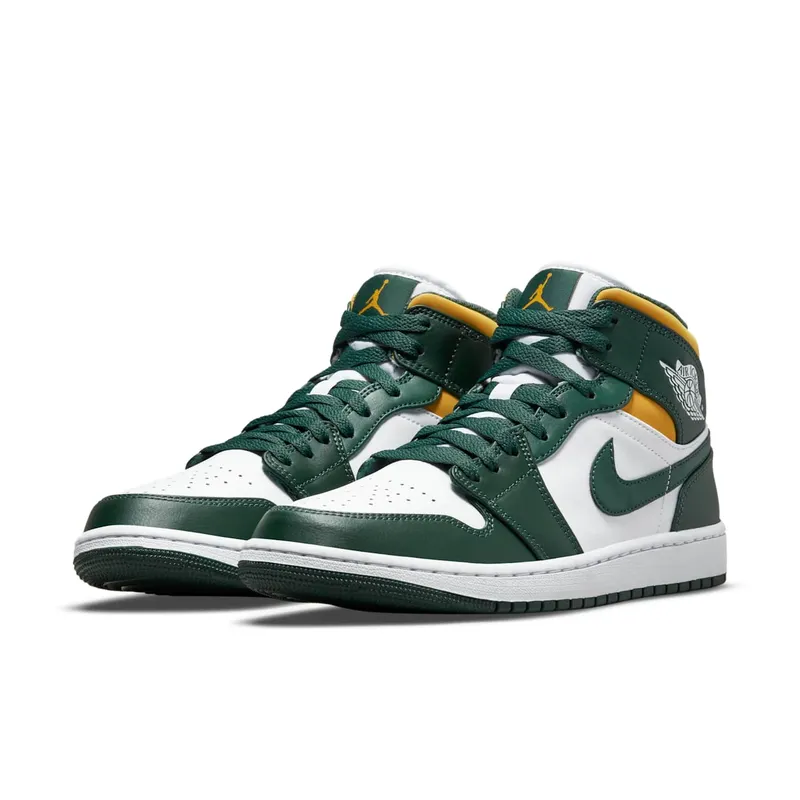 Air Jordan 1 Mid Green (554724-371)
