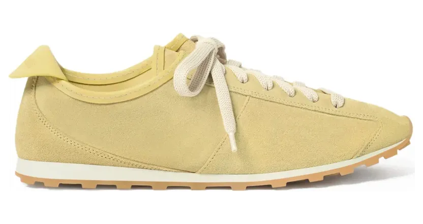 Jacquemus The Tennis suède “Yellow” (FOW00175AC09A06)