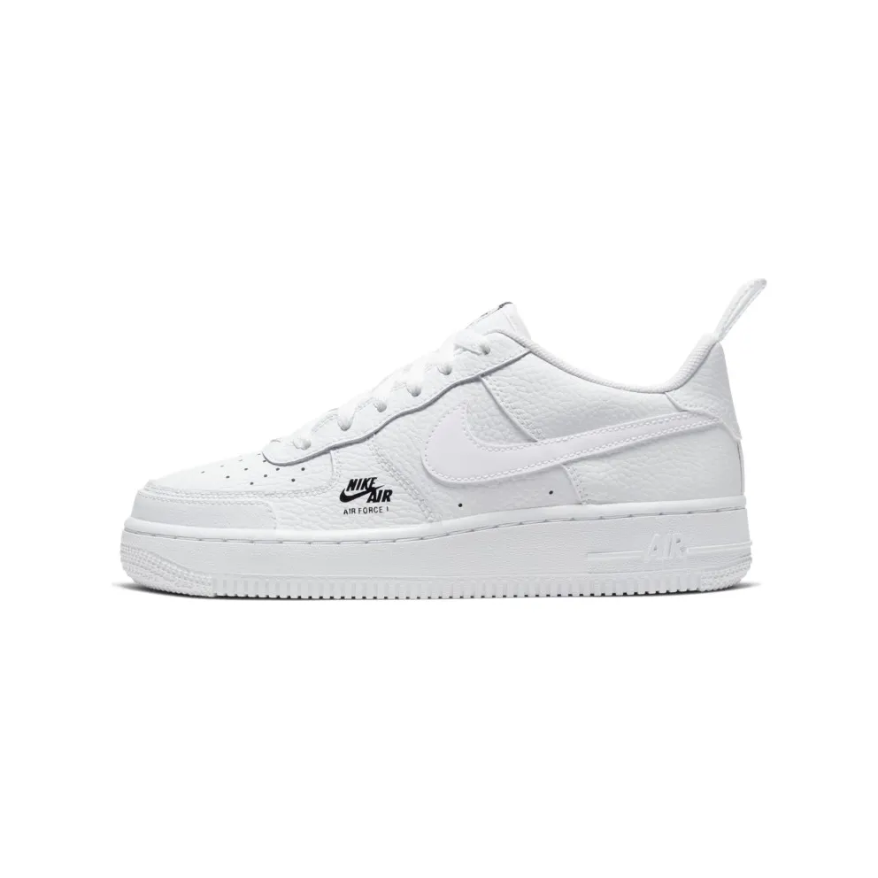 Nike Air Force 1 Low White Grey Fog (GS) White/Grey Fog-Black-White (CV9604-100)