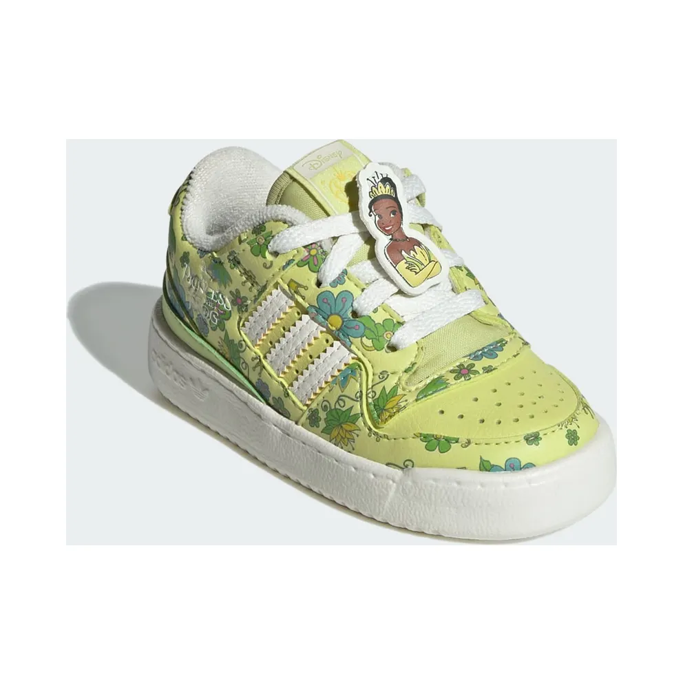 adidas x Disney Princesses Forum Low Shoes Kids Green / Off White / Yellow (IF7202)