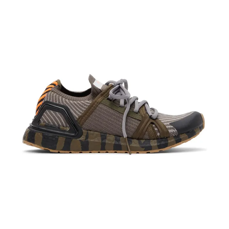 adidas by Stella McCartney Ultraboost 20 Dark Khaki / Dove Grey / Core Black (GZ7659)
