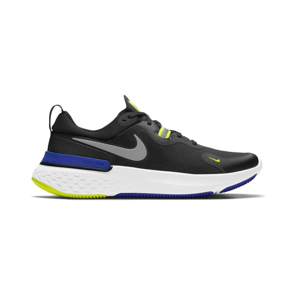 Nike React Miler Black Cyber Blue (CW1777-011)