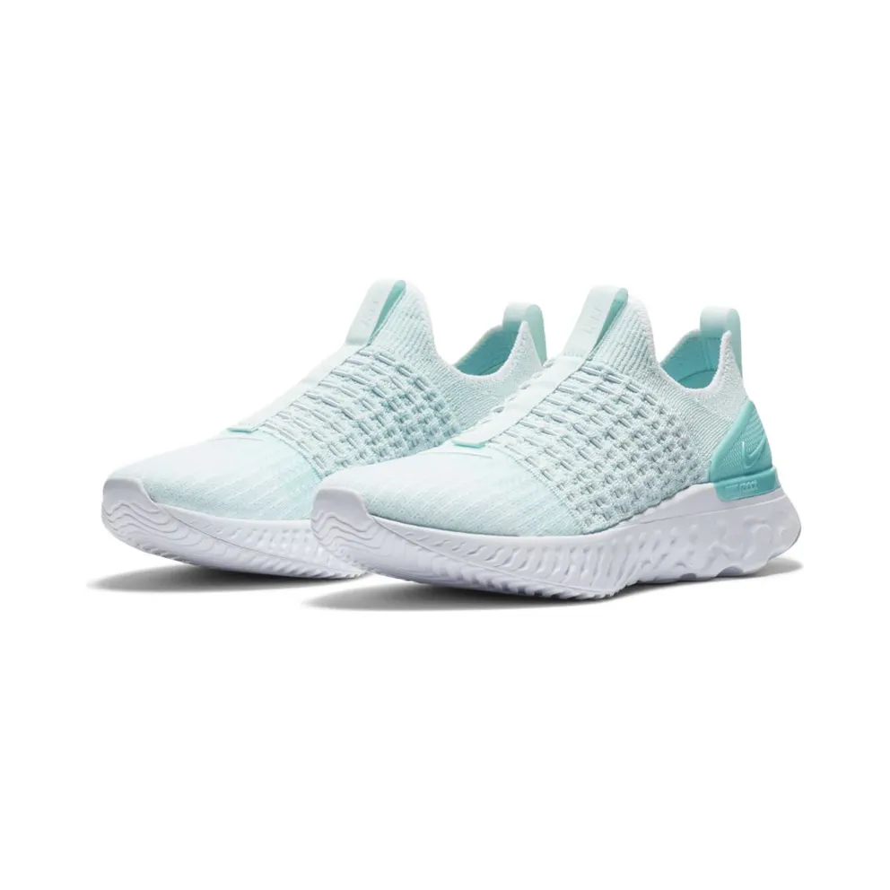 Nike React Phantom Run Flyknit 2 Teal Tint (W) Teal Tint/Aurora-White (CJ0280-300)