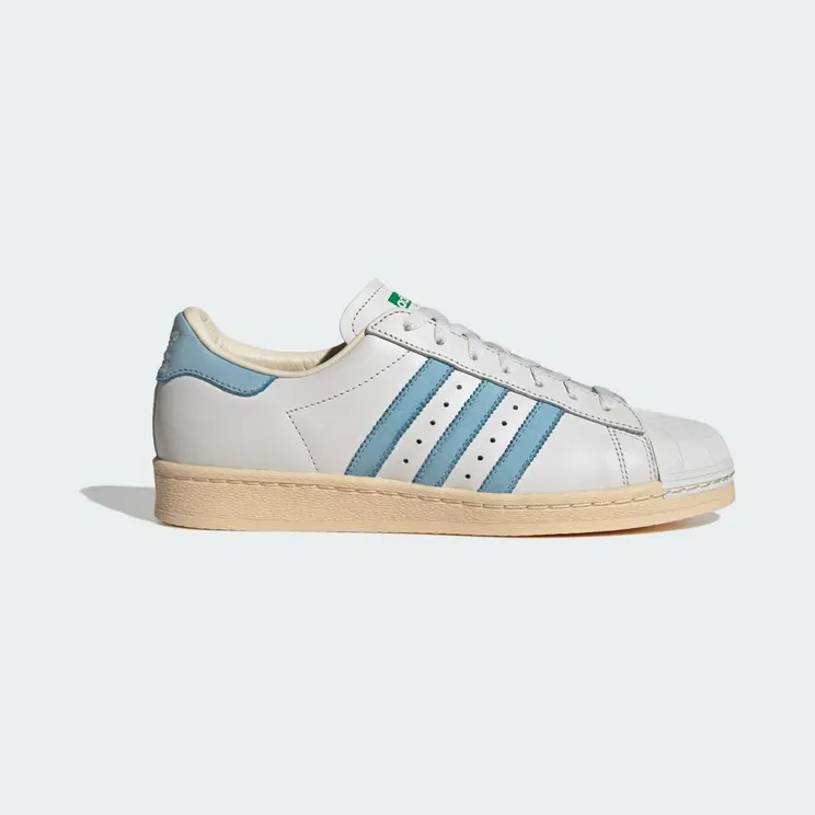 adidas Superstar 82 Crystal White / Clear Blue / Green (ID2151)