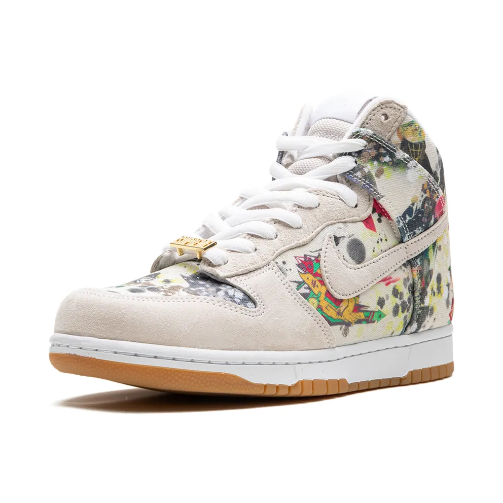 Nike SB Dunk High “Supreme Rammellzee” (FD8779-100)