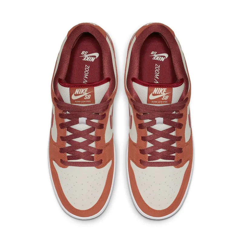 Nike SB Dunk Low Pro Dark Russet Cedar Dark Russet/Cedar/Summit White (BQ6817-202)