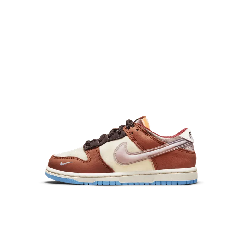 Nike Dunk Low Social Status Free Lunch Chocolate Milk (PS) (DM3349-700)