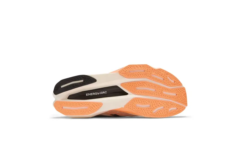 New Balance FuelCell SuperComp Elite v4 White Angora Hot Mango (MRCELCW4)