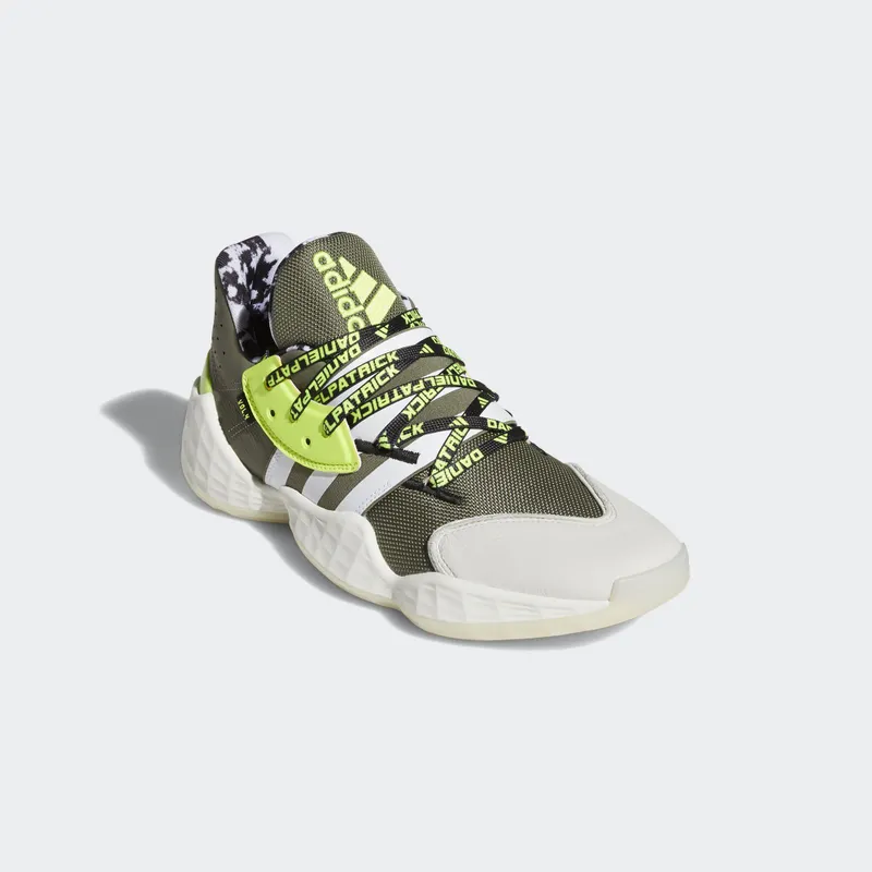 adidas Harden Vol. 4 Daniel Patrick Legacy Green/Cloud White/Solar Yellow (FV8921)