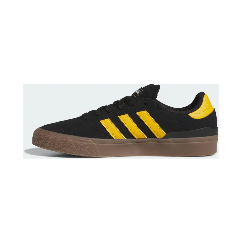 adidas Busenitz Vulc II “Core Black / Preloved Yellow / Gum” (KJ0249)