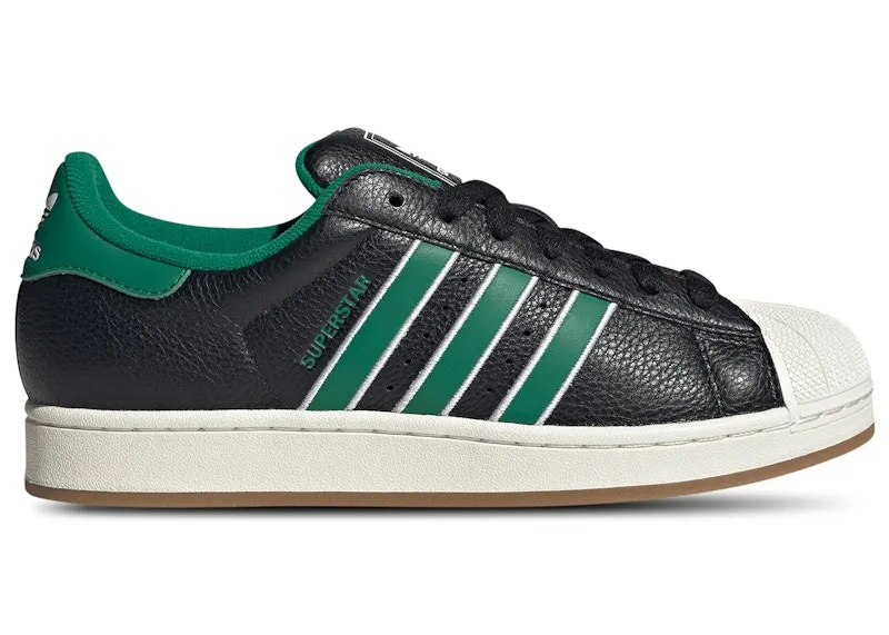 adidas Superstar II Black Bold Green White (IH9288)