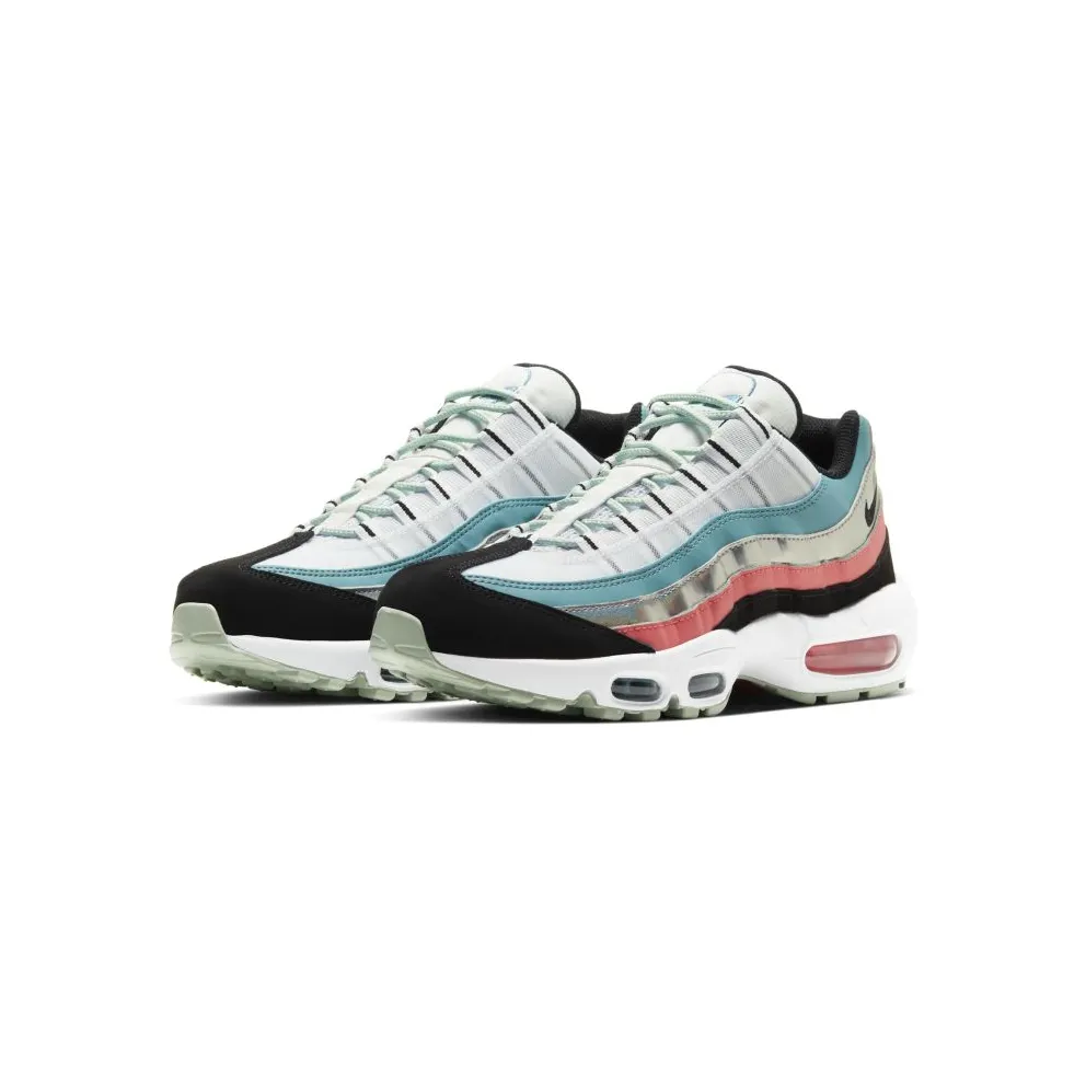 Nike Air Max 95 Aliens White/Cerulean-Magic Ember-Black (CW5451-100)