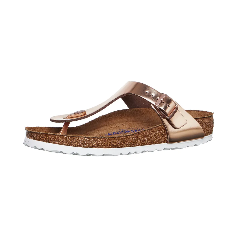 Birkenstock Gizeh SFB W Metallic Copper / Leather (1005048)
