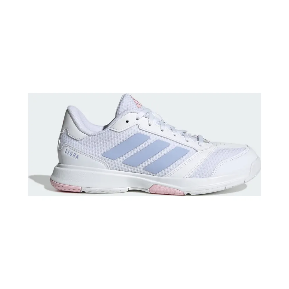 Adidas Ligra 8 Indoor Cloud White / Violet Tone / Clear Pink (IH8120)