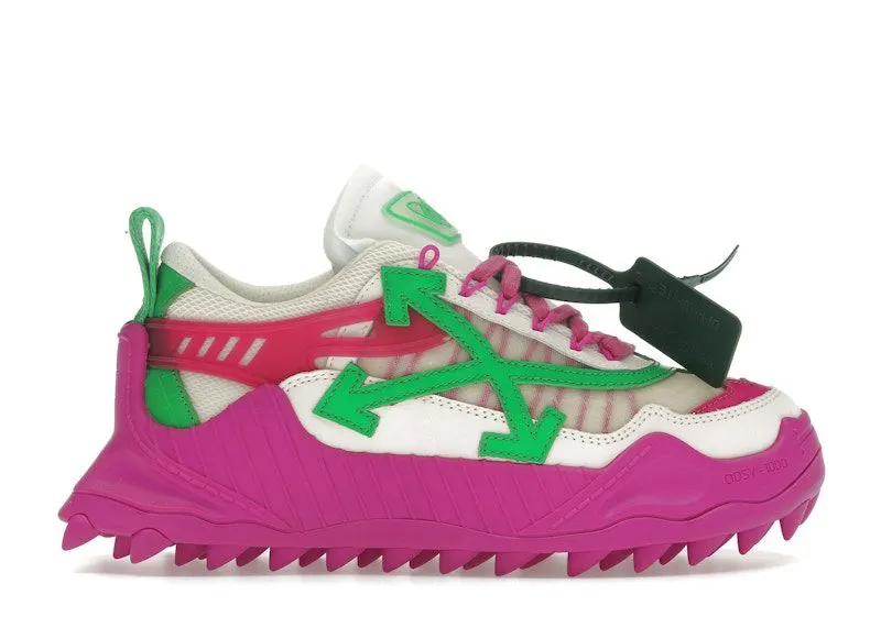 OFF-WHITE Odsy-1000 White Fuchsia Green (OWIA180S22FAB0015532)