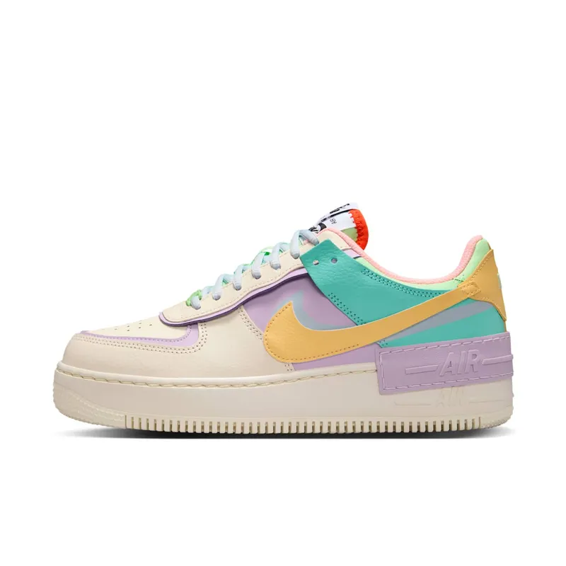 Nike Womens Air Force AF 1 Shadow ‘Tropical Twist’ (2019) (CI0919-101)