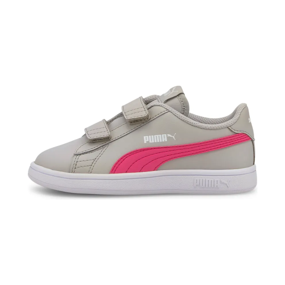 Puma Smash v2 Leather sportscchoenen Pink/Grey (36517323)