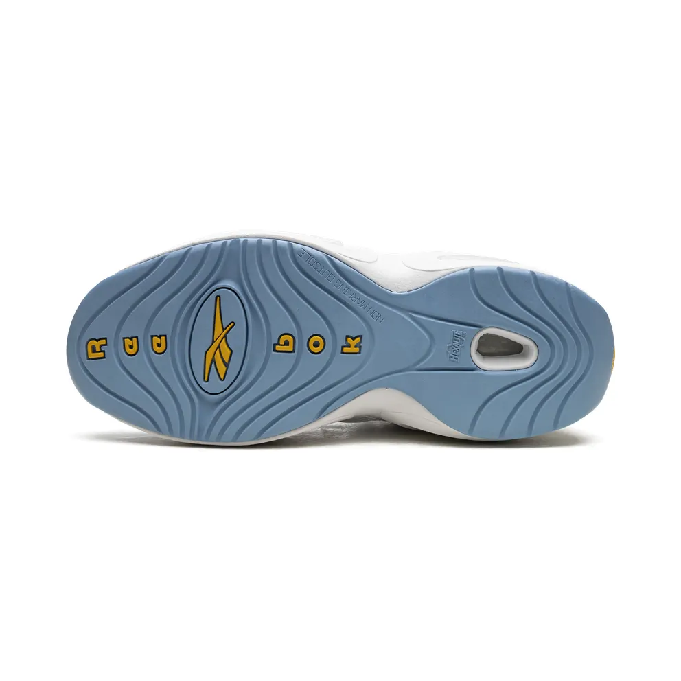 Reebok Question Mid Shoes Cloud White / Fluid Blue / Toxic Yellow (GW8854)