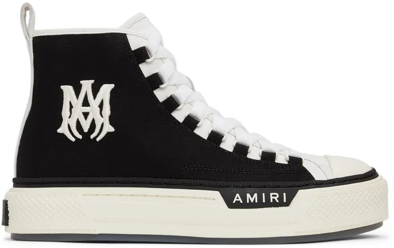 AMIRI Black & White M.A. Court High (PS22MFS015-004)