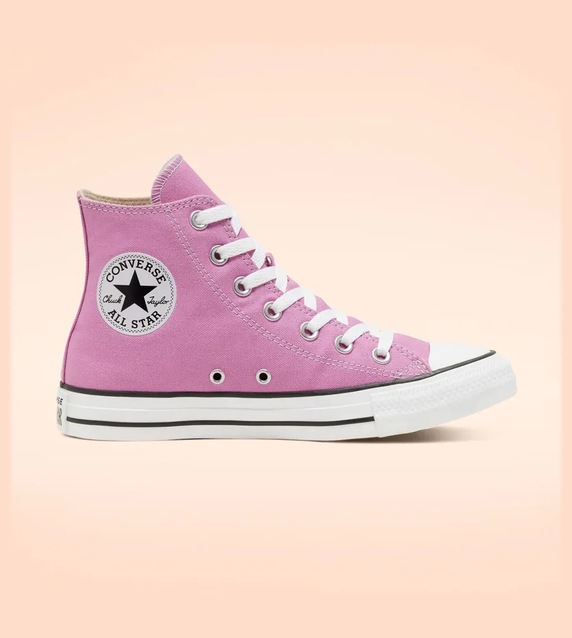 Converse Seasonal Colour Chuck Taylor All Star High Top Peony Pink (166704C)