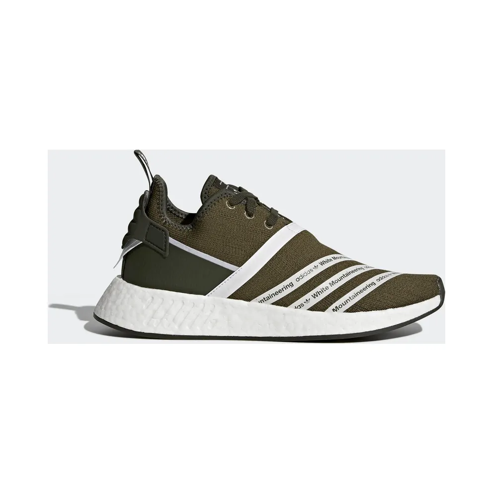 adidas NMD R2 White Mountaineering Trace Olive (CG3649)