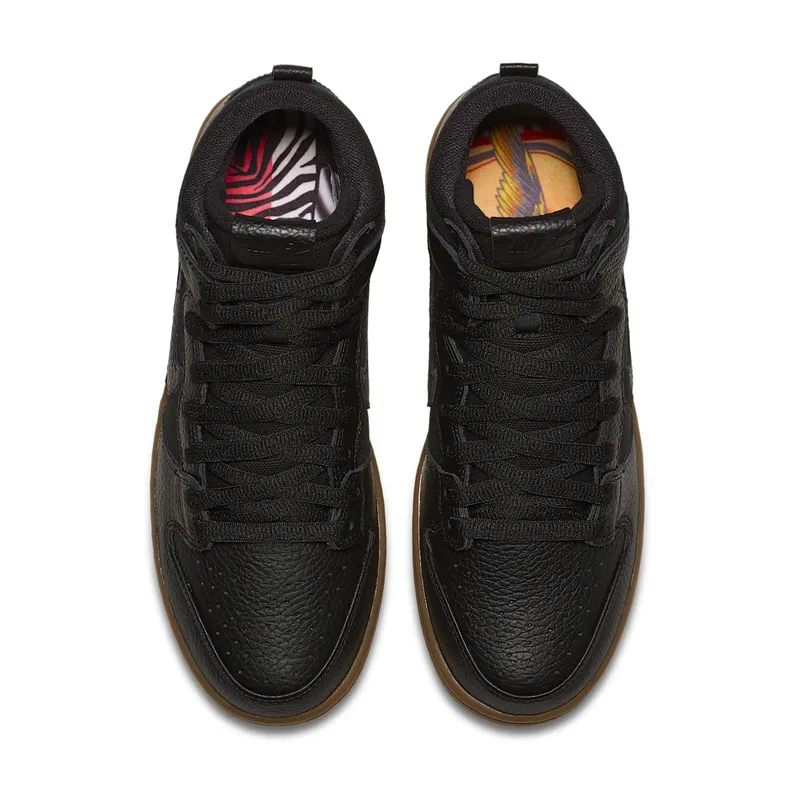 Nike SB Dunk High Antihero Brian Anderson Black Black/Black-Anthracite-Gum Medium Brown (AH9613-001)