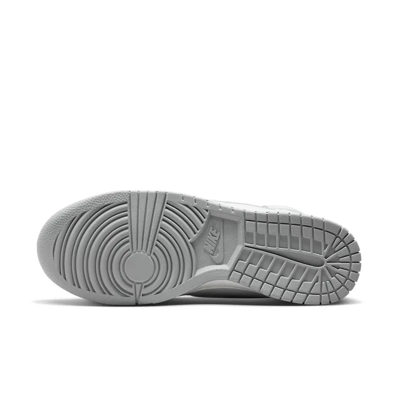 Nike Dunk High Airbrush Swoosh White Wolf Grey (FD6922-100)
