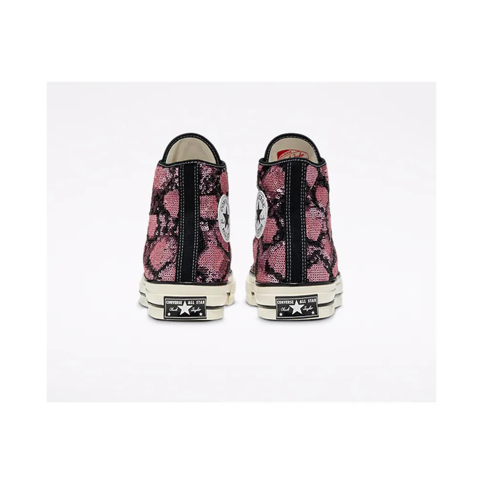 Converse Chuck Taylor All-Star 70s Hi Light Sequin Light Orchid/Egret-Black (166560C)