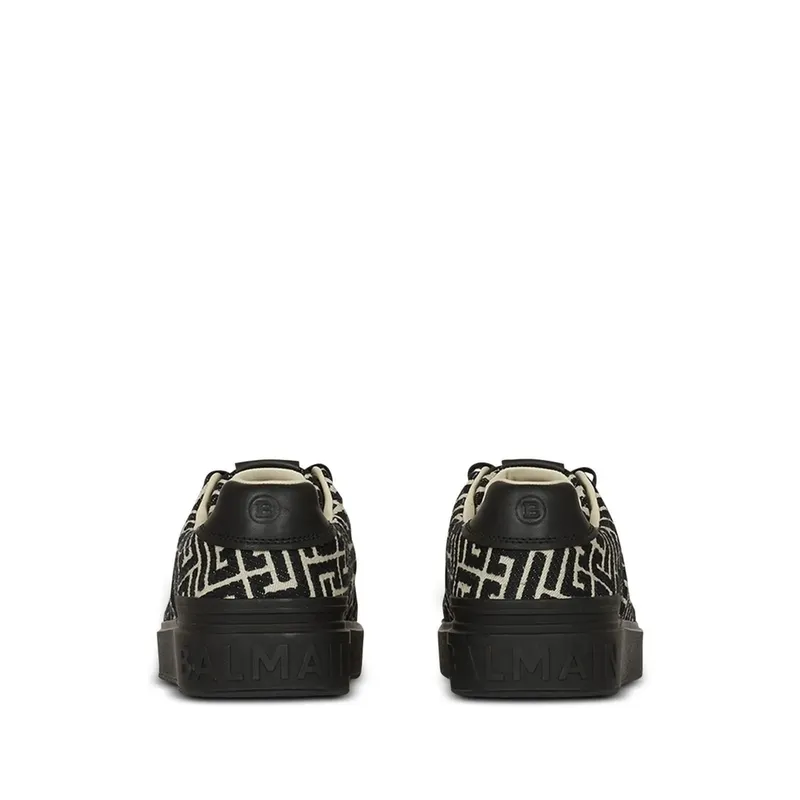 Balmain B-Court Monogram “Black/White” (GM1VI288 TJCM EDK)